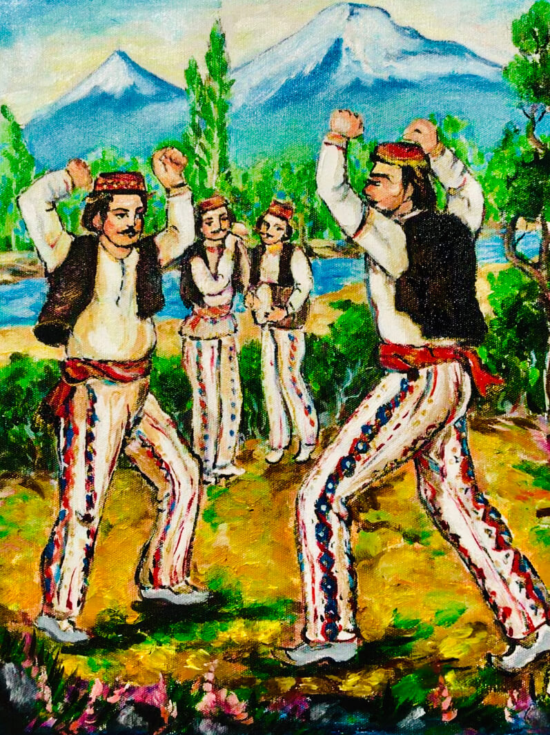 Armenian National Dance Yarkhushta, by Artur Meliqyan