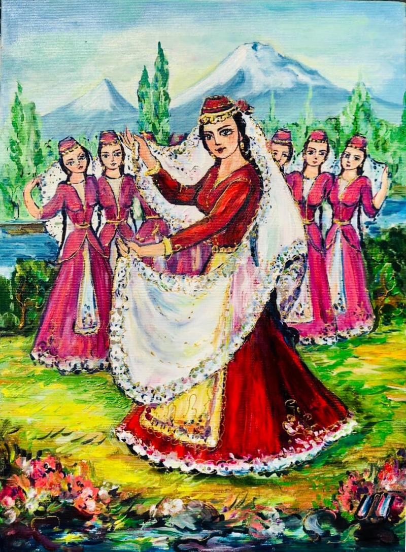 Female Dancers, by Artur Meliqyan