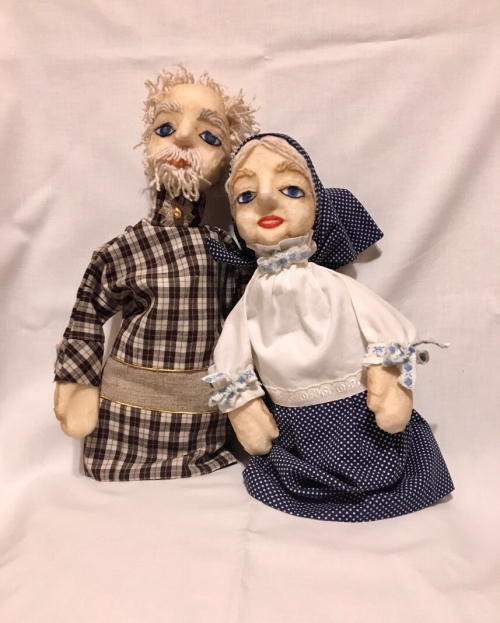 Grandma and Grandpa (puppets), by Marina Hovasapyan
