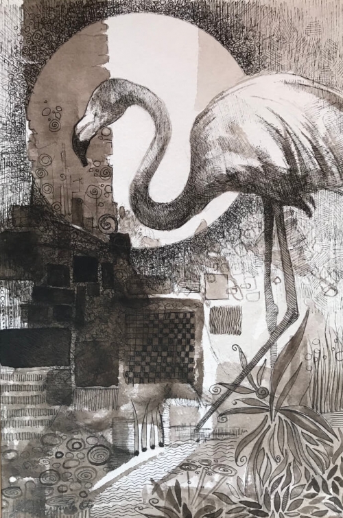 Flamingo, by Artavazd Talalyan