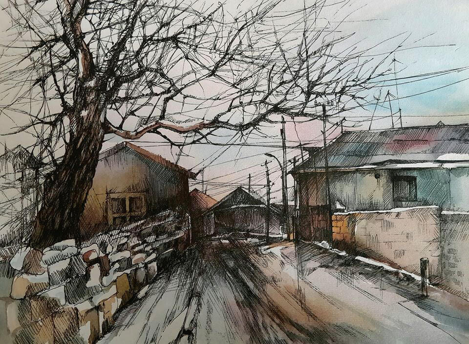 The Last Days of Winter, by Gayane Egiazaryan | Armenian Art