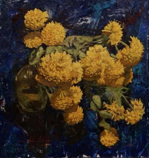 Yellow Flowers, by Areg Mirijanyan