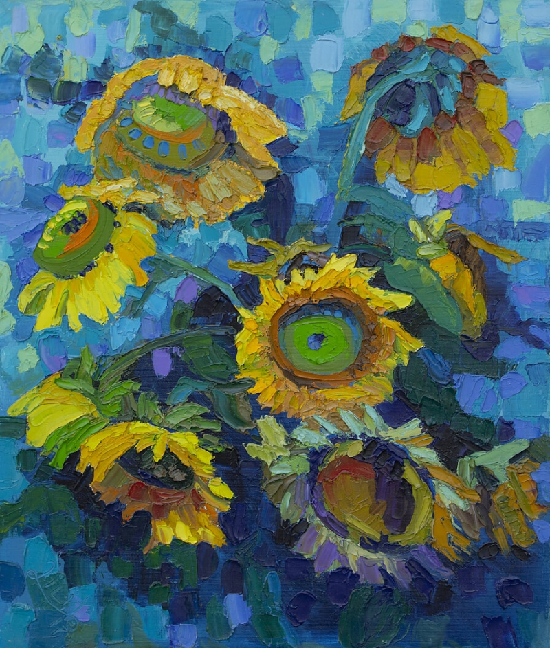The Sunflowers, by Lilit Vardanyan