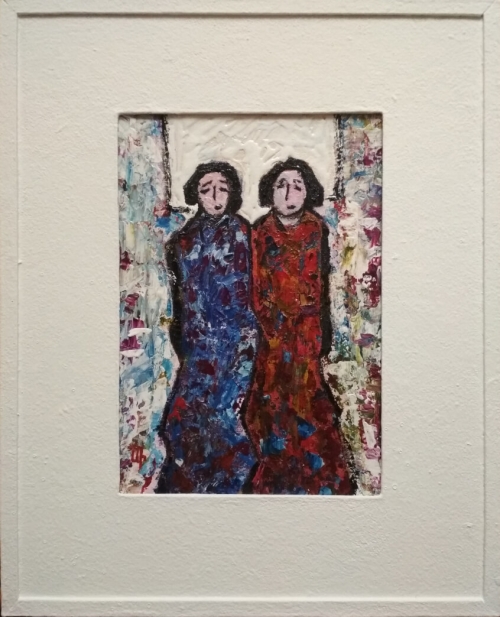 Two Girlfriends (II), by Artur Isayan