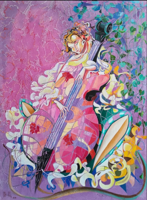 Melody, painting by Anahit Mirijanyan