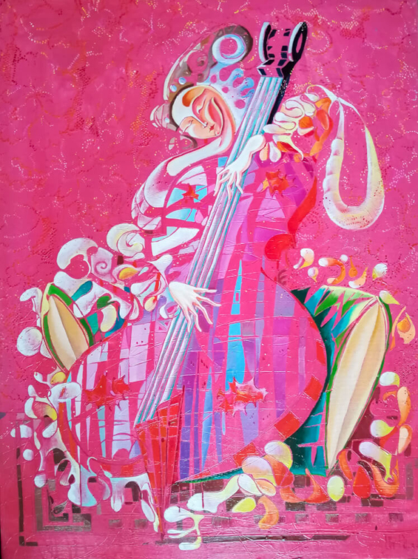 Melody, oil painting by Anahit Mirijanyan | Armenian Art