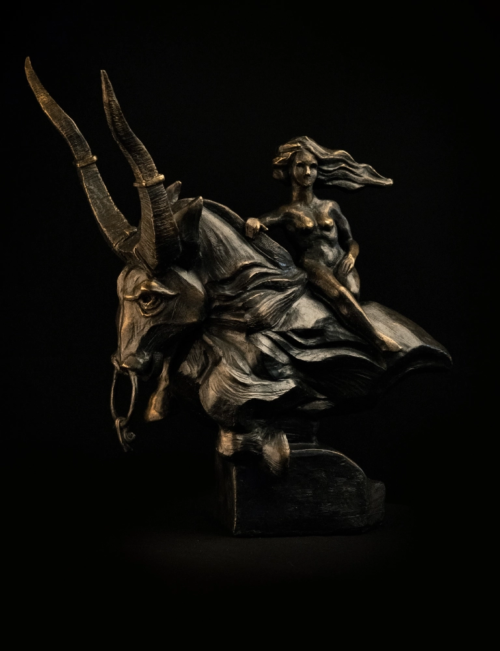 Europe, bronze sculpture by Hayk Hovhannisyan