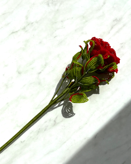 «Վարդ», ձեռքով պատրաստված, հեղինակ՝ Վալյա Մամունց