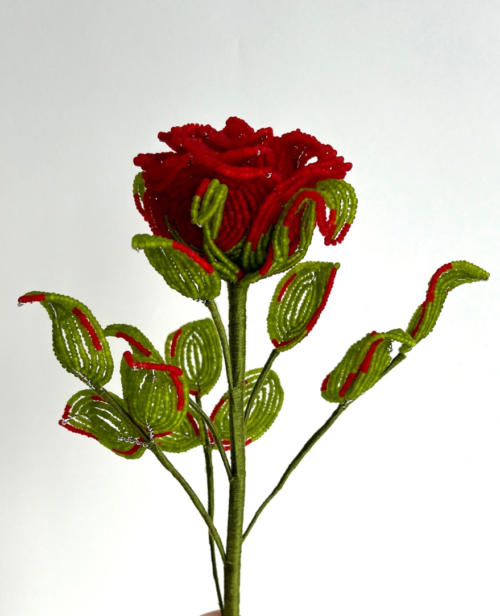 Rose, handmade by Valya Mamunts