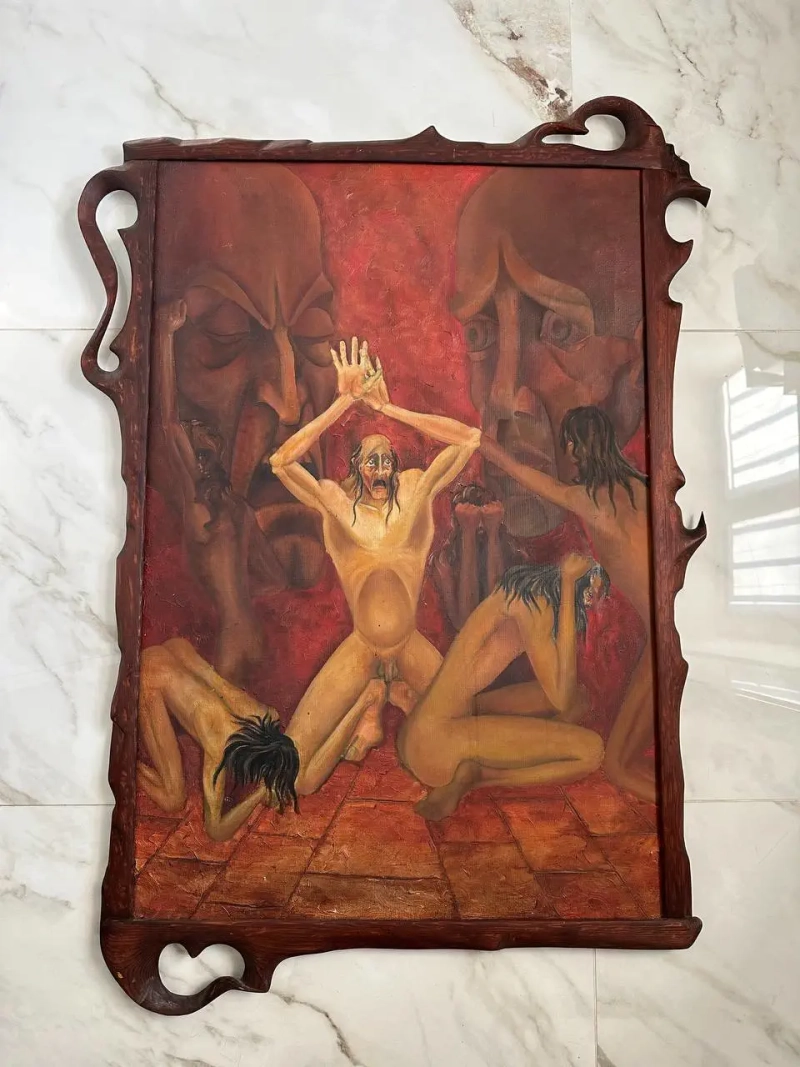 “The End of The World”, oil painting by Harutyun Harutyunyan