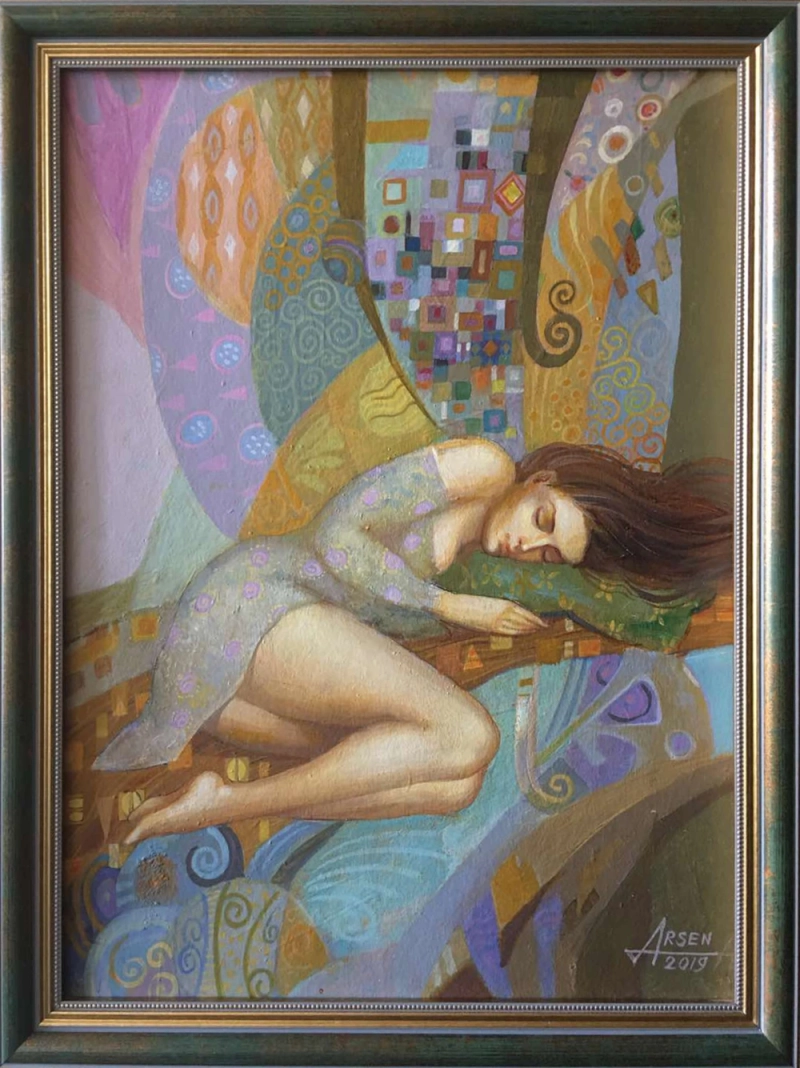 "Dream", acrylic painting by Arsen Abrahamyan