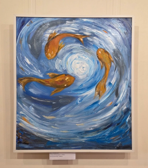 "Harmony", oil painting by Anush Avetisyan