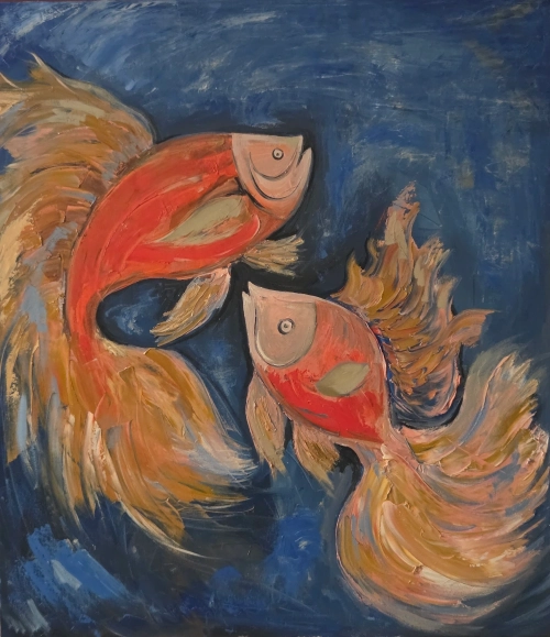 "Love", oil painting by Anush Avetisyan