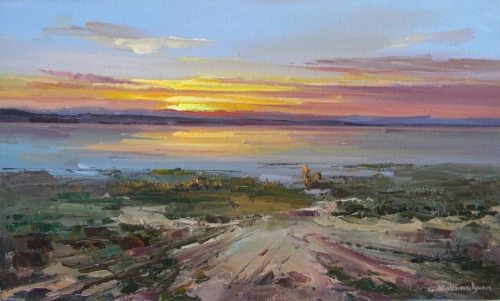 "Reconciliation", oil painting by Garegin Nalbandyan