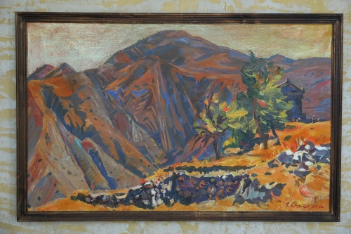 "Garni", oil painting by Garush Hovsepyan