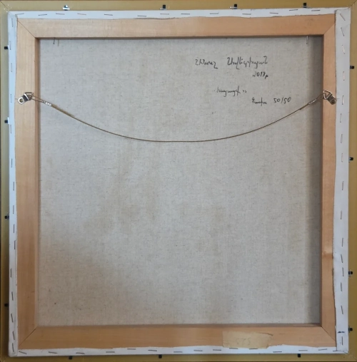 "Gaze", oil painting by Anush Avetisyan