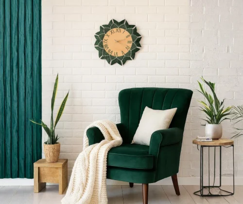 “Flower”, handmade wall clock, author: Naira Mkhitaryan