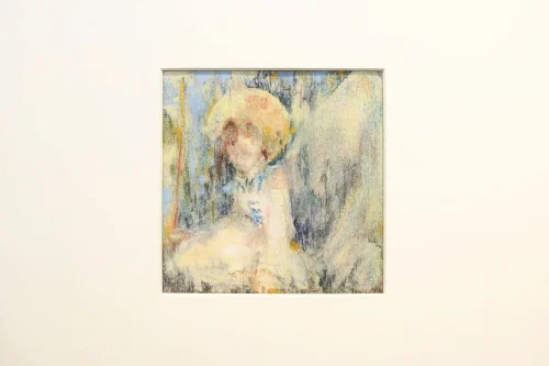 “Unnamed”, pastel on paper painting by Nane Badalyan.